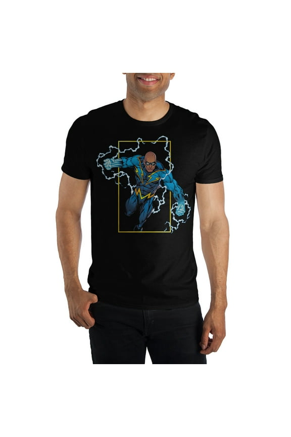 DC Comics Black Lightning Electrify Short-Sleeve T-Shirt-X-Large
