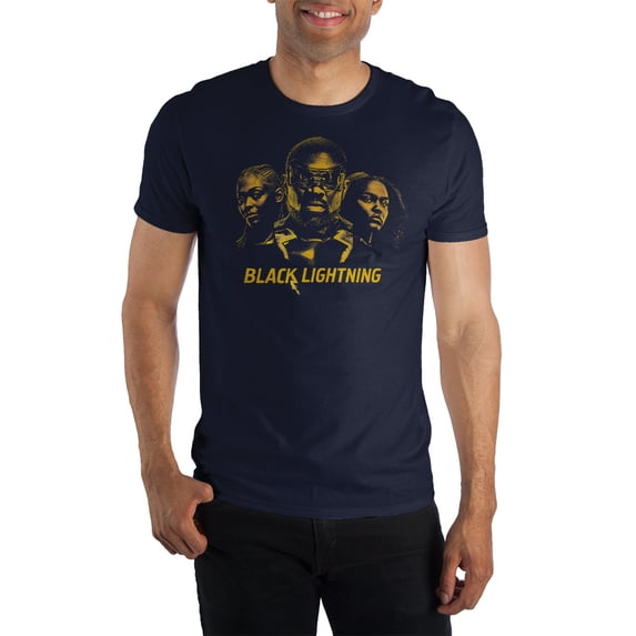 DC Comics Black Lightning Short-Sleeve Tee-X-Large