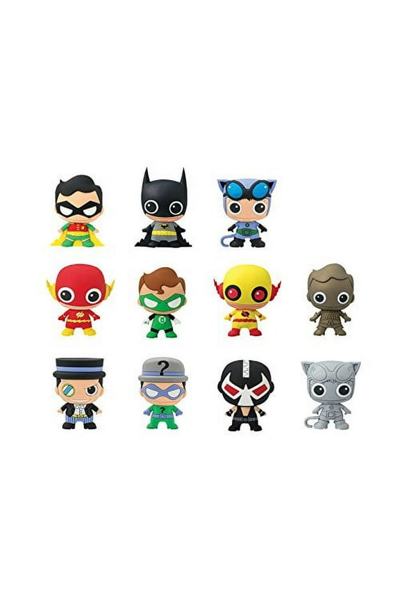 Blind Bagged 3D Foam Figural Keychain: Series 2