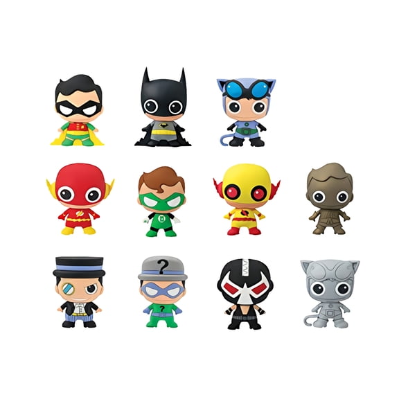 DC 3D Figural Keychains DC Series 2 Mini Figure Keyring Mystery Pack