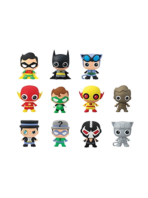 DC 3D Figural Keychains DC Series 2 Mini Figure Keyring Mystery Pack