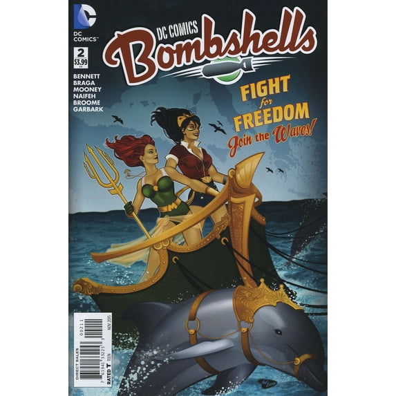 DC Comics: Bombshells #2 VF ; DC Comic Book