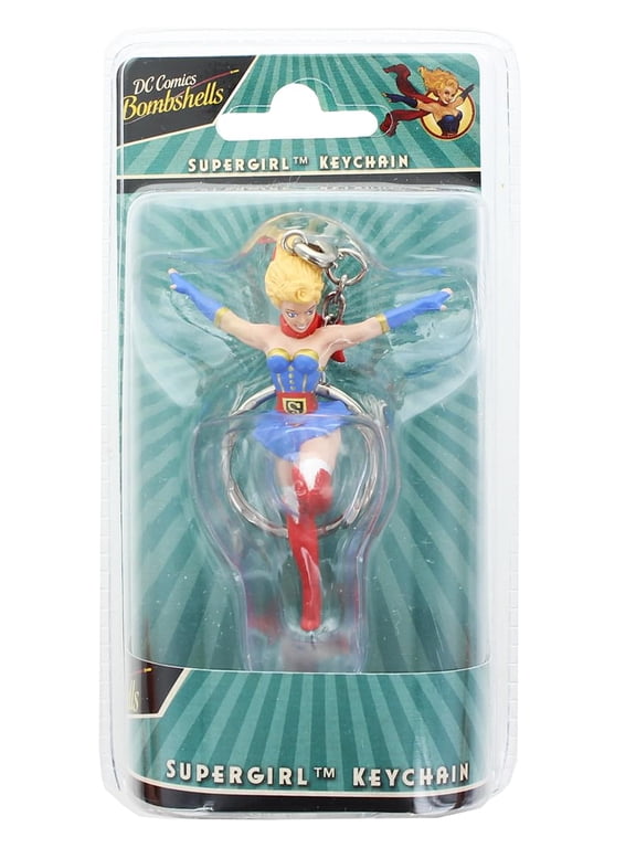 Bombshells Supergirl Figure Key Chain