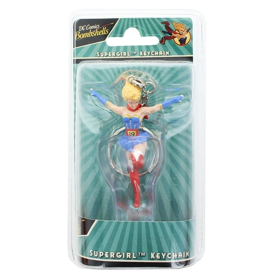 DC Comics Bombshells Supergirl Figure Key Chain