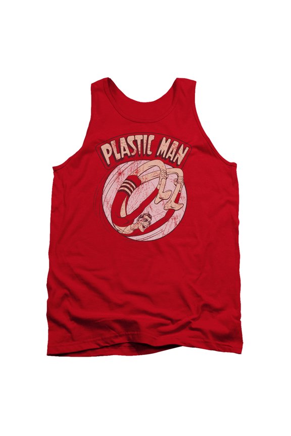 DC Comics Bounce Adult Tank Top Red