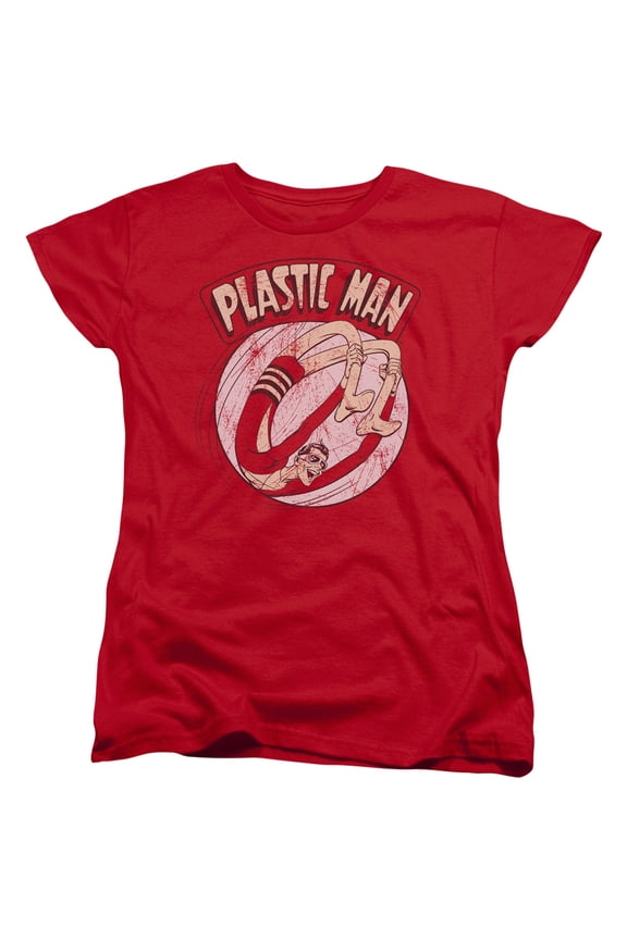DC Comics Bounce S/S Women's T-Shirt Red