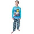 thumbnail image 1 of DC Comics Boy's Teen Titans Go! Chill 2-Piece Raglan And Pants Pajamas Set, 1 of 7