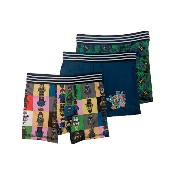 DC Comics Boys 3pc Batman Boxer Briefs Boxer Shorts Set Underwear 6