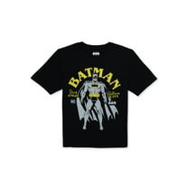 DC Comics Boys Batman Dark Knight, Crew Neck, Short Sleeve, Graphic T-Shirt, Sizes 4-18