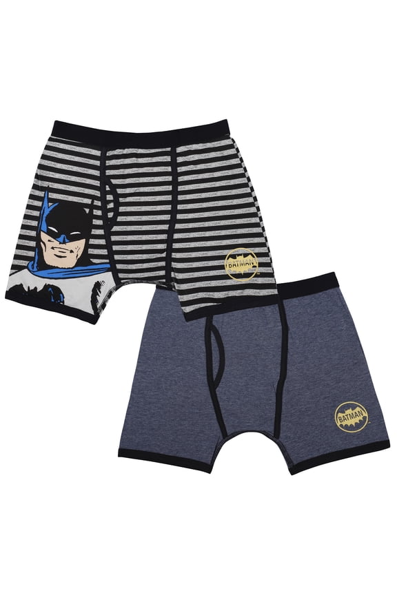 DC Comics Boys 'Batman Justice League Vintage' Boxer Brief Underwear Pack