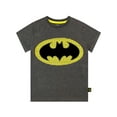 thumbnail image 1 of DC Comics Boys Batman T-Shirt Gray Sizes 4-14, 1 of 2