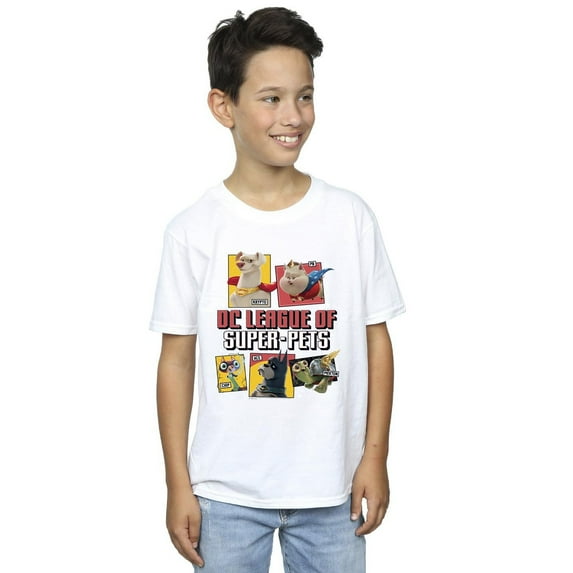 DC Comics Boys DC League Of Super-Pets Profile T-Shirt