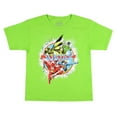 thumbnail image 1 of DC Comics Boys' Justice League All-Star Ensemble Heroes In Action T-Shirt, 1 of 5