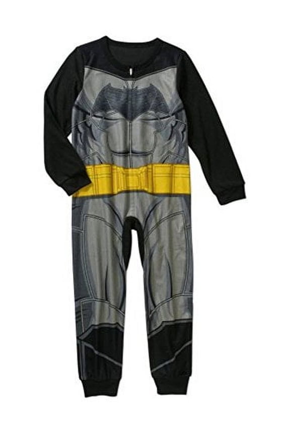 DC Comics Boys' Licensed Poly Blanket Sleeper Pajama