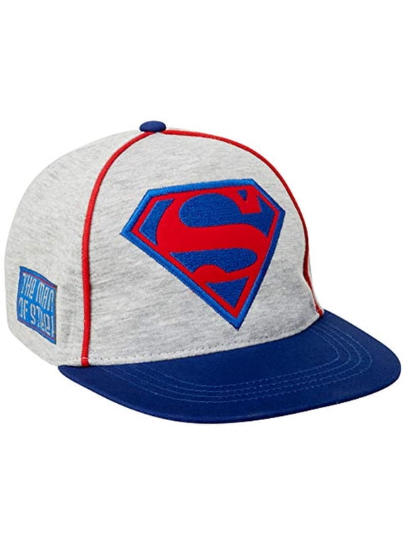Boys' Super Hero Baseball Cap - 3D Superman, Batman, Justice League Hat (2T-7)