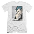 thumbnail image 1 of DC Comics Bruce Wayne Premium Canvas Adult Slim Fit 30/1 T-Shirt White, 1 of 1