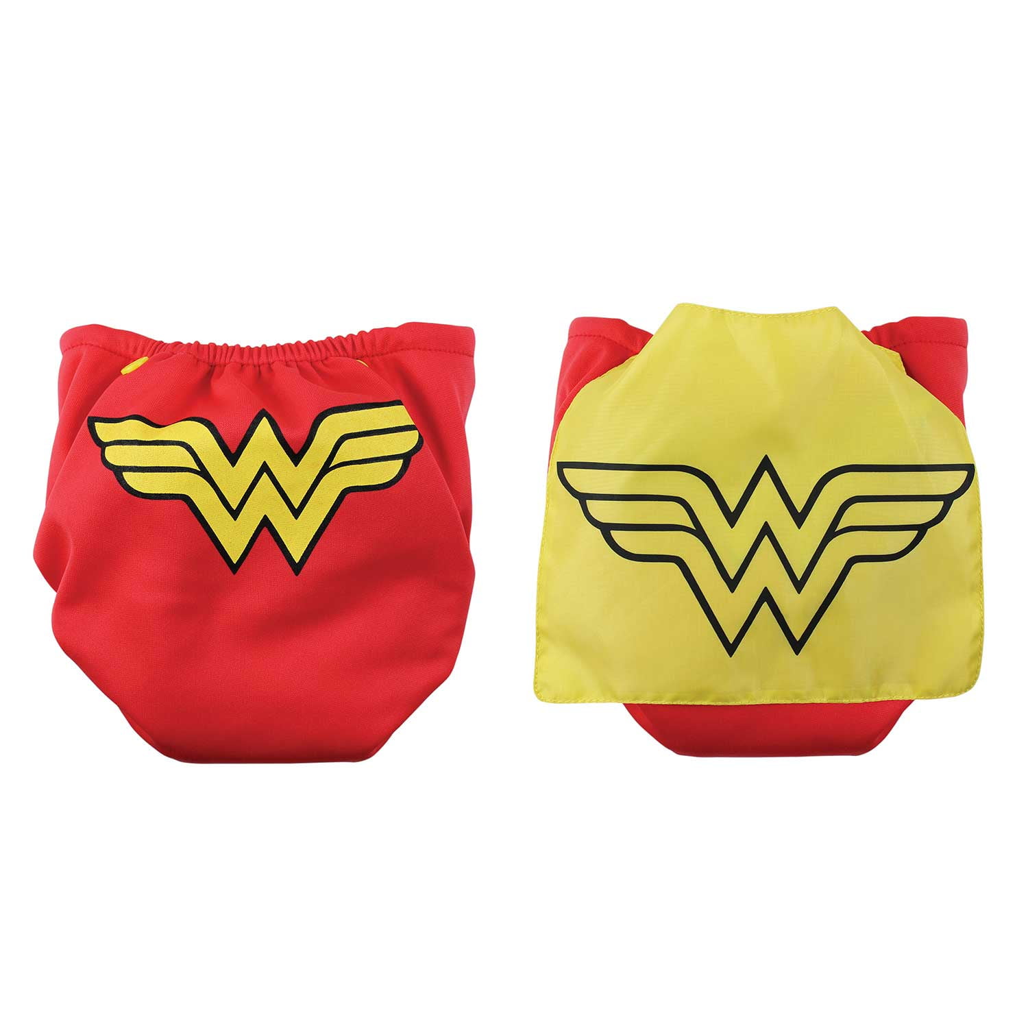 DC Comics Caped Snap in One Cloth Diaper, Wonder Woman - Walmart.com