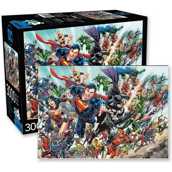 DC Comics Cast 3000 Piece Jigsaw Puzzle