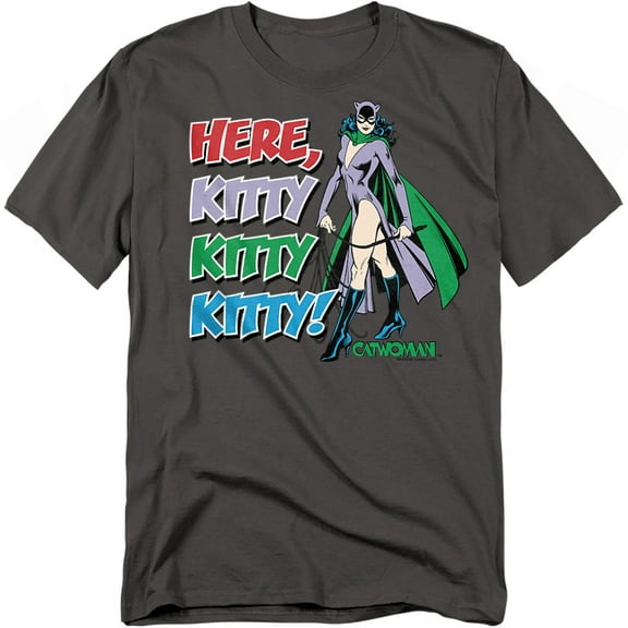 DC Comics - Catwoman Here Kitty Mens T-Shirt