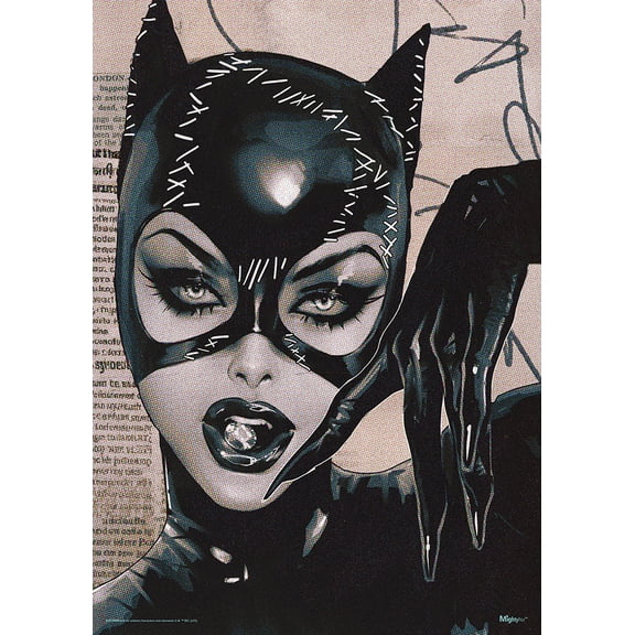 DC Comics (Catwoman - Issue #50 Variant Cover Artwork by Sozomaika) MightyPrint Wall Art