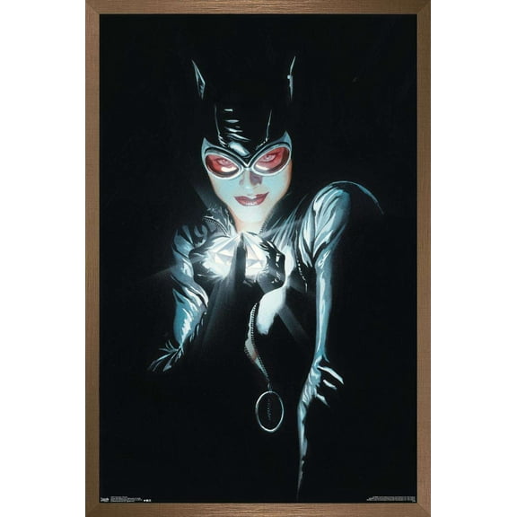 DC Comics - Catwoman - Portrait Wall Poster, 14.725" x 22.375", Framed