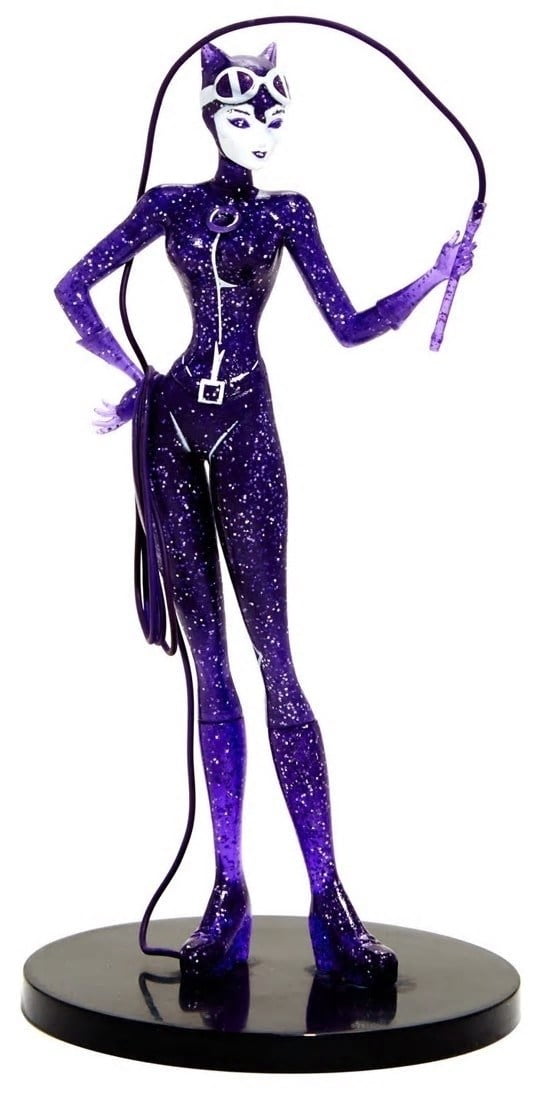 DC Comics Catwoman Sho Murase Artists Alley Statue Clear Cast