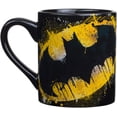 thumbnail image 1 of Silver Buffalo Paint Logo Ceramic Mug, 14 Ounces, 14 oz DC Comics Batman Splatter, 1 of 7