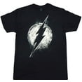 thumbnail image 1 of DC Comics Chalk Flash Logo Adult T-Shirt, 1 of 1