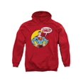 thumbnail image 1 of DC Comics Christmas Superman Coal Adult Pull-Over Hoodie, 1 of 1