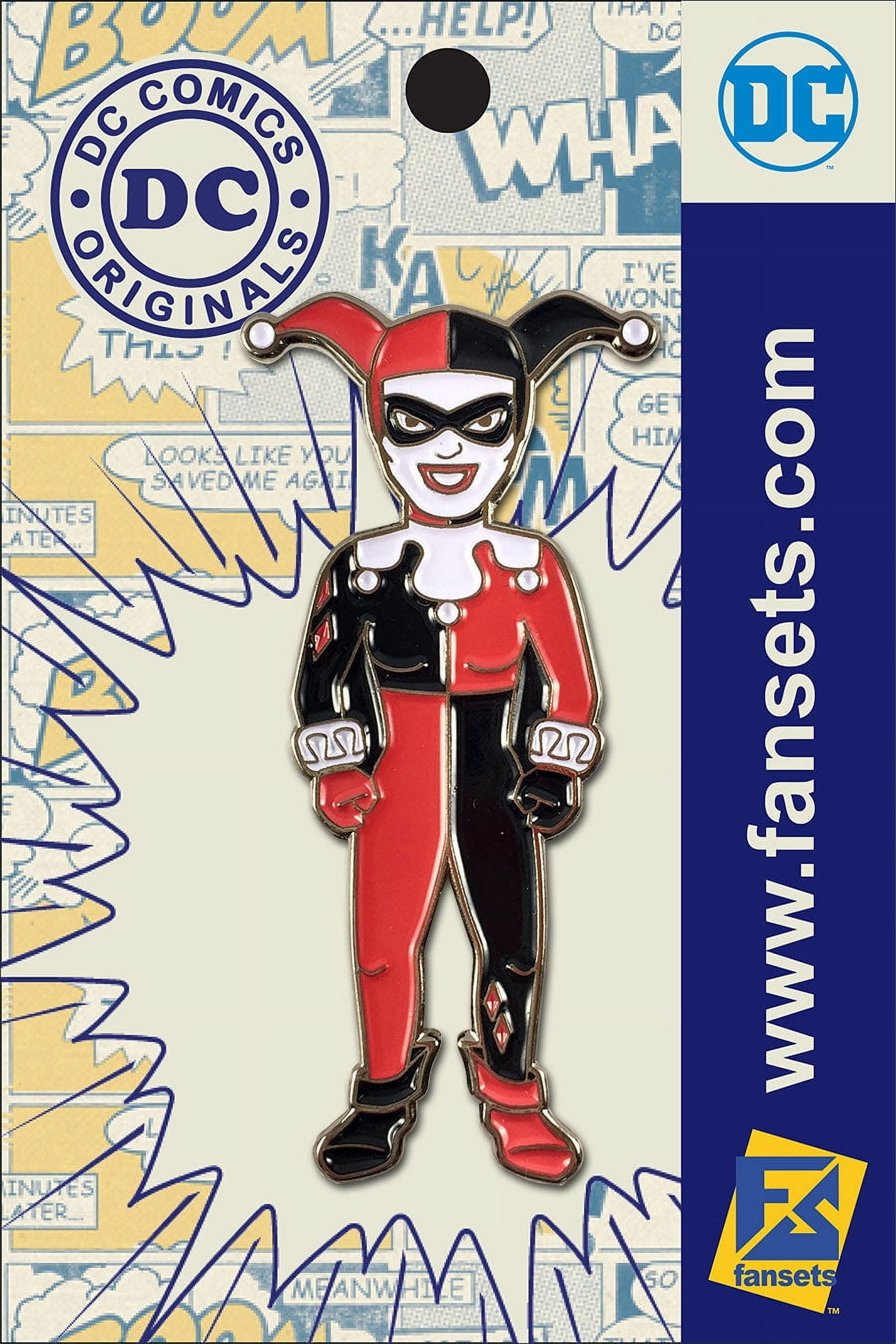 Pins e Buttons POP! DC Comics: Harley Quinn - Funko