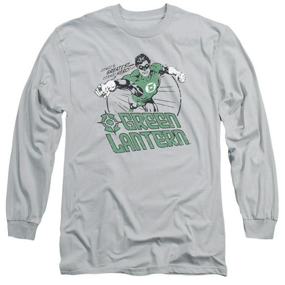 DC Comics Cosmic Hero-Long Sleeve Adult 18/1 Silver