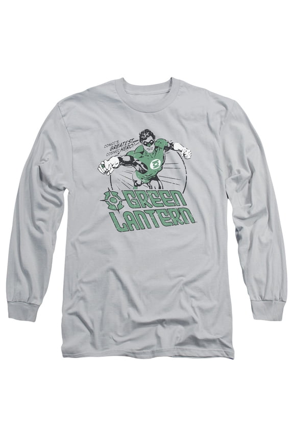 DC Comics Cosmic Hero-Long Sleeve Adult 18/1 Silver