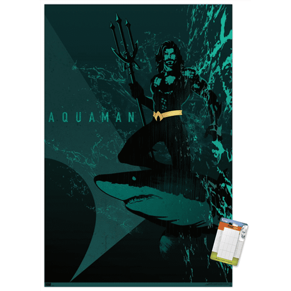 DC Comics: Dark Artistic - Aquaman Wall Poster, 22.375" x 34"