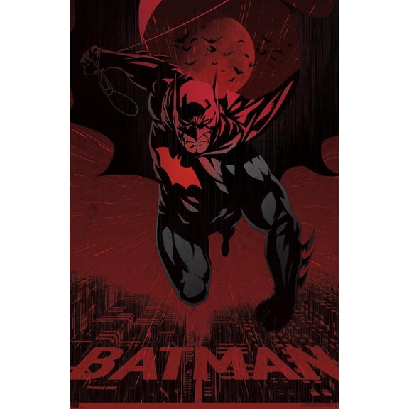 DC Comics: Dark Artistic - Batman Wall Poster, 34L" x 22.4W", Unframed Version