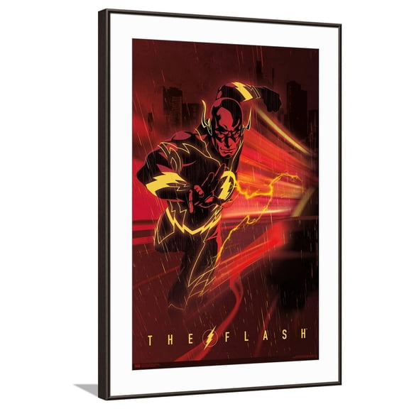 DC Comics: Dark Artistic - The Flash Canvas Wall Poster, 22.375" x 34"