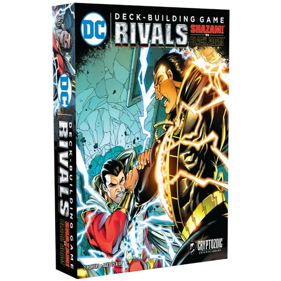 DC Rivals Shazam! vs Black Adam Deck Building Game