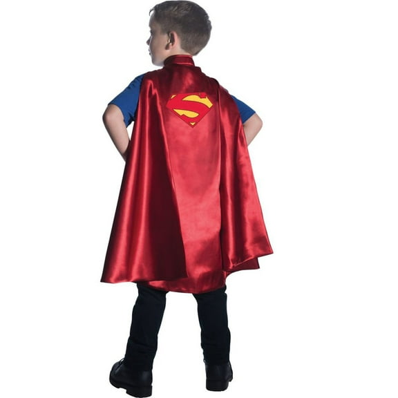 DC Comics Deluxe Superman Costume Cape for Children by Rubies, Boys One Size