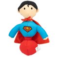 thumbnail image 1 of DC Comics Dog Toy, Superman Pet Toy, Ball Body, 1 of 4