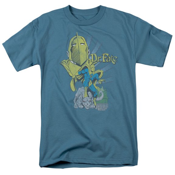 DC Comics Dr Fate Mens Short Sleeve Shirt SLATE