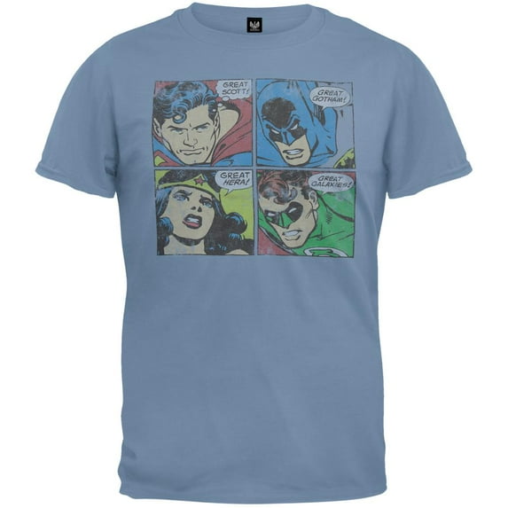 DC Comics - Face Clips Premium T-Shirt - X-Large