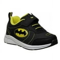 thumbnail image 1 of DC Comics Fashion Sneakers, Flat Heel Round Toe Black/Red, 12 BIG KID, 1 of 6
