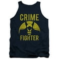 thumbnail image 1 of DC Comics Fight Crime Adult Tank Top Navy, 1 of 1