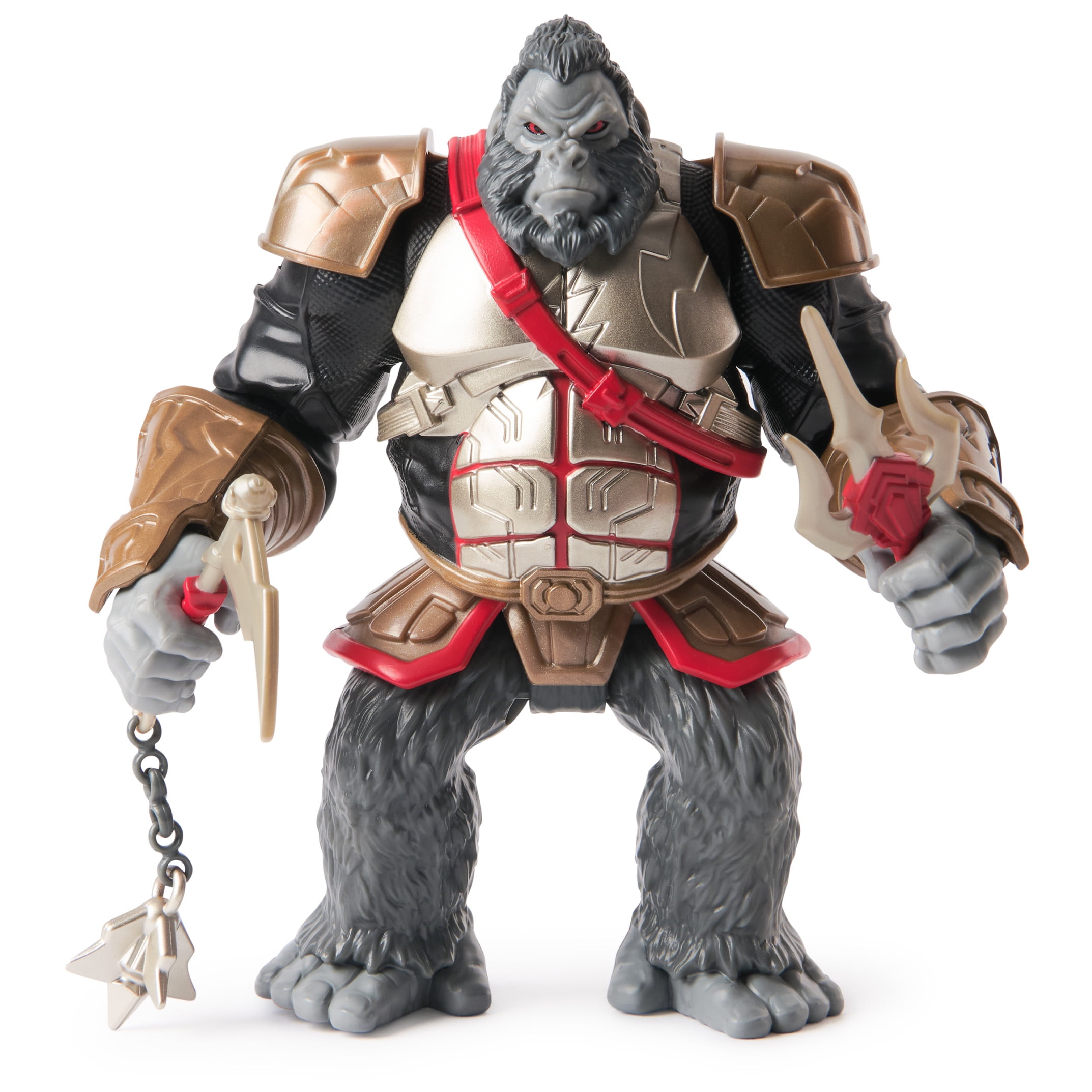 DC Comics, Batman Battle Clash 6-inch Ninja Strike Gorilla Grodd Action Figure, for Ages 3 and up