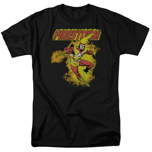 DC Comics Firestorm Mens Short Sleeve Shirt