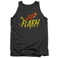 thumbnail image 1 of DC Comics Flash 8 Bit Flash Adult Tank Top Black, 1 of 1