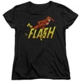 thumbnail image 1 of DC Comics Flash 8 Bit Flash S/S Women's T-Shirt Black, 1 of 1