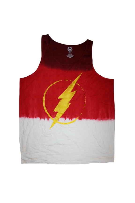 Flash Distressed Logo Men's Tank Top (Small)