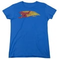 thumbnail image 1 of DC Comics Flash Fastest Man Alive S/S Women's T-Shirt Royal Blue, 1 of 1