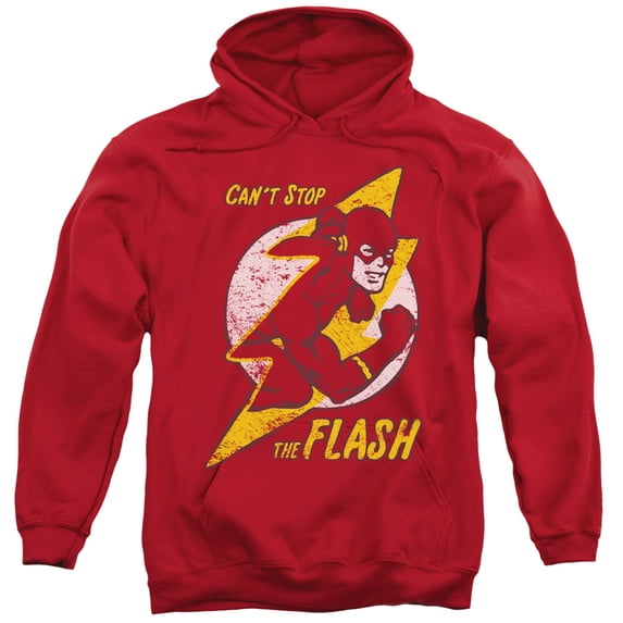 DC Comics Flash Flash Bolt Adult Pullover Hoodie Sweatshirt
