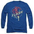thumbnail image 1 of DC Comics Flash Flash Comics-Long Sleeve Adult 18/1 Royal Blue, 1 of 1
